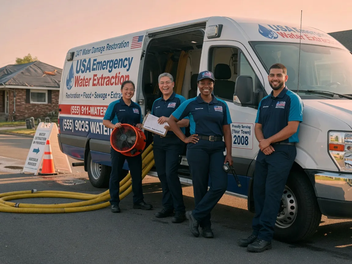 Emergency Water Removal company in Proberta, CA
